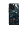 Comercio Exterior Más Vendido Cabina de Tecnología Futura iPhone 16 Funda para Teléfono de Gama Alta Apple 17 para Hombre Funda Dura de Cristal