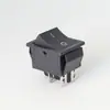 Fornecedor de Fábrica Interruptor Kcd4 em Forma de Barco com Luz, Interruptor Basculante de 4 Pinos e 2 Posições, Interruptor de Botão Liga/Desliga, 25X31mm