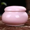Caixa de Batom de Cerâmica Tradicional DIY Bálsamo Labial Frasco de Rouge Estilo Antigo Materiais para Fazer Frasco Dosador Pequeno