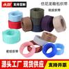 Fita de Poliéster de Alta Resistência Yongjin 2,5-5cm, Imitação de Nylon, Padrão Criptografado para Bolsas e Bolsas de Mão, Cor Café Preto