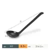 Juego de Vajilla de Melamina Plástico Tazón Pequeño Tazón para Condimentos Restaurante Comercial Taza Imitación Porcelana Negra Cuchara Tazón Pequeño para Sopa Tazón para Arroz