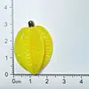 Acessórios de Resina Frutas Pêssego Maçã Melancia Brilhantes Simulados para Faixa de Cabelo, Presilha, Capa de Celular, Decoração de Copo d'Água