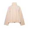 Atacado Outono 2026 Novo Estilo Europeu e Americano Jaqueta Bomber Casual Solta Feminina 7358