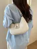 Bolso de Mano Casual de Color Sólido, Elegante y Sencillo, Nuevo Verano 2026, Bolso de Hombro Estilizado, Bolso de Axila para el Trabajo