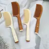 Cabelo Fofo Couro Cabeludo Antiestático Portátil para Cabelos Longos Mulheres Estilização de Cabelo Cachear Uso Doméstico Pente Suavizante Alisar Nós Suave