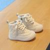 Zapatos de Algodón con Forro de Felpa para Niños en Invierno Zapatos de Nieve Antideslizantes de Suela Blanda para Niños y Hombres Zapatos Versátiles para Gatear de 1-2-3 Años para Niñas