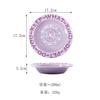 Plato de Platillo Volador de Dibujos Animados Transfronterizo con Soporte para Cuenco, Cuenco de Cerámica para Mascotas para el Hogar, Cuenco Anti-Derrames para Gatos, Cuenco para Perros, Suministros para Mascotas Cuenco de Comida