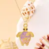 2025 Verano Nuevo Collar de Cadena para Clavícula de Tortuga Linda para Mujer Cadena Transfronteriza Europea y Americana Venta Caliente Collar de Serie Marina Collar