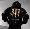 Comércio exterior novo gótico grande perfil hoodie manga comprida harajuku suéter masculino e feminino casal hip hop retro moletom exterior