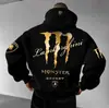Comércio Exterior Novo Estilo Gótico Perfil Grande Moletom de Capuz Manga Longa Harajuku para Homens e Mulheres Casais Hip-Hop Moletom Retro Outerwear