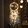 Luces de Navidad Atrapasueños, Atrapasueños Creativo de Luces de Cadena Nube, Atrapasueños para Coche, Luces Decorativas para el Hogar Adornos Colgantes