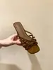 Primer Encuentro con las Nuevas Sandalias de Verano de Punta Abierta, Tacón Bajo, Versátiles, Estilo Hada de la Moda, Slip-On para Mujer, Versión Coreana, Elegantes y Frescas