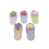 Chanclas de Frutas con Purpurina de Dibujos Animados Accesorios de Resina Llaveros Manuales de Pegamento de Crema Pinzas para el Cabello Parches Materiales Decorativos