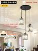 Lustre de escada giratório Nordic moderno minimalista lâmpada de cristal Internet celebridade restaurante Villa loft duplex chão longo lâmpada pendurada