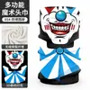 Yiya en stock modelo nuevo capucha de ciclismo jacquard a prueba de viento de cara completa, parasol exterior de color sólido, secado rápido, a prueba de frío y máscara facial cálida