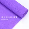 Papel de regalo para flores frescas de 48 colores, ramo de dibujos animados, materiales para arte floral DIY hechos a mano, papel crepé, papel con borde enrollado, papel crepé de color liso enrollado