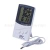 KTJ TA318 Termómetro para Interior y Exterior Medidor Digital de Temperatura y Humedad para el Hogar Pantalla Grande Medidor de Temperatura y Humedad con Sonda