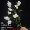Materiais florais em tons de branco para salões de casamento, móveis para vitrines, adereços de flores de seda para decoração suave, arranjos de flores, marcadores de corredor, buquês artificiais atacado