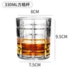 Copos de uísque, vidro de cristal, estilo europeu, copos de cerveja espessados, copos de água, acessórios para bebidas de bar atacado, e-commerce transfronteiriço.
