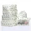 Conjunto de sete bolsas de armazenamento para viagem, conjunto de sete bolsas de classificação de bagagem de viagem espessadas, fabricantes