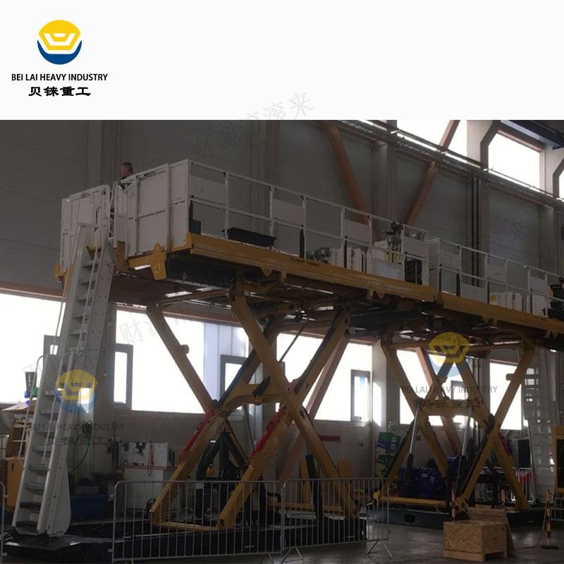 高铁隧道线路铺设检修高空升降机作业平台