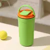 Conjunto de Lancheira e Garrafa de Água para Estudantes com Tampa Caixa Bento Micro-ondas para Trabalhadores de Escritório Lancheira