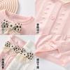 Abrigo de Primavera para Niñas Estilo Nuevo Dongdonglang, Cárdigan Suéter Tejido para Bebé Niña, Top de Primavera, Ropa para Salir de Bebé