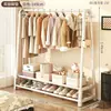 Perchero independiente para dormitorio, móvil, estante de almacenamiento interior multifuncional para ropa, sombreros y accesorios