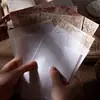 Fragmentos de Material Vintage Notas Planificador de Alta Calidad Notas Adhesivas Base No Adhesiva Decorativos Pegatinas de Fondo para Manualidades