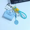 Huayang Bolsa Cuadrada de Color Sólido Bolsa para Labiales Llavero Estuche para Auriculares Correa para Teléfono Billetera Colgante Bolsos Cruzados Tejidos al por Mayor