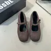 Zapatos Mary Jane Retro de Moda con Hebilla Única para Mujer 2026 Otoño/Invierno Nuevos Puntera Redonda Suela Suave Reductores de Edad Versátiles de Corte Bajo Zapatos Individuales