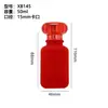 Botella de Perfume Aterciopelada 50ml Transparente Pequeña Botella Rellenable Procesamiento Personalizado Botella de Vidrio Venta al por Mayor Tapa de Perfume Aterciopelada