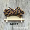 Cuerda de Algodón Trenzada Redonda Sólida de 6 mm, Tres Colores, Trenza de Tres Hilos, Cuerda Trenzada, Ropa, Accesorios Textiles para el Hogar, Cuerda de Algodón Trenzada