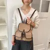 Mochila de bolso feminina de grande capacidade para o outono de 2026, mochila estilosa para o dia a dia, nova bolsa de dupla alça estilo faculdade para o trabalho, vintage