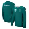 Nova Camiseta de Manga Longa de Corrida F1 Roupas de Motocicleta Off-Road Respirável Secagem Rápida Gola Redonda Manga Curta Roupa Esportiva Top Exportação