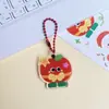 Llaveros navideños lindos, perfectos para estudiantes, con diseños de Santa Claus y muñeco de nieve, ideales como decoraciones navideñas y pequeños regalos