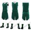 Uniforme de baloncesto Wei Run estampado en blanco tablero ligero uniforme de equipo de baloncesto estampado número estampado uniforme de entrenamiento de secundaria competencia