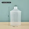 Botella de Jarabe Comercial para Tienda de Té con Leche, Dispensador Manual de Jugo de Frutas, Bomba Dosificadora de Presión con Cabezal de Vidrio