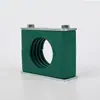 Abrazadera de plástico ligera para tubería, agujero único, placa base soldada galvanizada, abrazadera para tubería de aceite hidráulico marino para tubería de acero, Cable