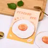 Notas Adhesivas de Frutas de Dibujos Animados Estilo Ins Etiquetas de Notas para Estudiantes Pegatinas Memo de Mensajes Marcador de Oficina Pegatinas Reutilizables