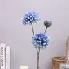 Flores Artificiais 3 Cabeças Fragrância Escura Casamento Auditório Carga Suave Material de Flor Flor de Estrada Arco de Flor Cenário Layout Flor de Seda Mesa de Jantar Arte Floral