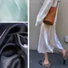 Tecido Super Macio de Seda Cristal Perolada Brilho Seda Tecido de Moda para Vestido de Casamento Camisa