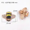 Pulsera de venta caliente europea y americana, collar, accesorios de joyería, DIY, diamante de aleación grande, abeja, accesorios de ropa, transfronterizo