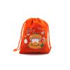 Venta al por mayor transfronteriza Nueva bolsa de terciopelo con banderines de Halloween bolsa de dulces de fantasma y calabaza bolsa de regalo bolsa de regalo bolsa con cordón