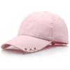 Gorra de béisbol de algodón estilo hip-hop, moda versátil, sombrero urbano, para hombre y mujer, gorra con anillo colgante, sombrero para el sol, venta al por mayor de comercio exterior