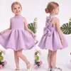 Vestido Verde Infantil Feminino Novo de Verão Sem Mangas Fofo Doce Elegante - Comércio Exterior Transfronteiriço Amazon Europeu e Americano