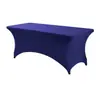 Mantel spandex para cocina de 6 pies aproximadamente 1.8 metros negro lavable resistente a las arrugas elástico rectangular mantel para patio actividades
