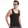 Chaleco modal de verano para hombre talla grande elástico chaleco juvenil camiseta sin mangas deportiva fitness camiseta interior venta al por mayor