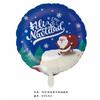 Balão de filme de alumínio de Natal Papai Noel Árvore de Natal Açúcar Presente Lâmpada Decoração Atmosfera Layout Balão de folha de alumínio