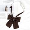Color Camisa Estilo Preppy Accesorios Uniforme Escolar Pajarita de Plumas Femenino Uniforme Jk Traje de Marinero Puro Decoración de Lazo Cositas Trendy